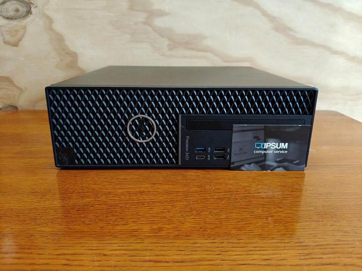 Dell Precision 3431 SFF | Xeon E-2224 | 8gb DDR4 | 250gb..., Computers en Software, Desktop Pc's, 3 tot 4 Ghz, SSD, Met videokaart