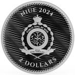 Niue. 5 x 1 oz 2024 $2 NZD Black Sam - Jolly Roger Series