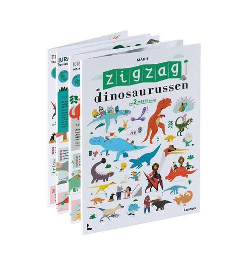 Zigzag - Dinosaurussen 9789401465915 Makii, Boeken, Overige Boeken, Gelezen, Verzenden