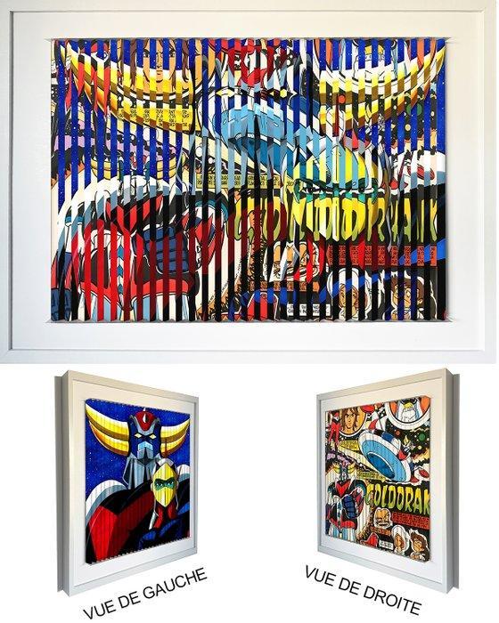 Poplea - Cinétique 3 en 1 GOLDO 1 (2000), Antiek en Kunst, Kunst | Schilderijen | Modern