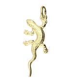 Gouden Salamander - Gekko ketting hanger, Sieraden, Tassen en Uiterlijk, Verzenden, Nieuw