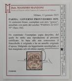 Italiaanse oude staten - Parma 1859 - Voorlopige Regering -, Gestempeld