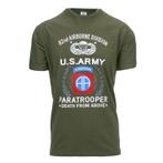 T-shirt U.S Army paratrooper 82ND (T-shirts, Kleding), Ophalen of Verzenden, Nieuw