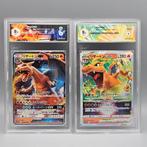 Pokémon - 2 Graded card - X2 CHARIZARD -> GX & VSTAR - Graad, Hobby en Vrije tijd, Verzamelkaartspellen | Pokémon, Nieuw