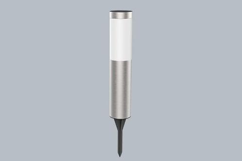 TM Staande Buitenlamp LED - Solar Armatuur IP44 Zilver, Auto diversen, Autogereedschap, Nieuw, Verzenden