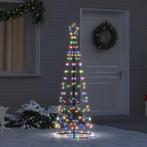 vidaXL LED Kerstboom met 390 LED met standaard Multikleur, Diversen, Kerst, Verzenden, Nieuw