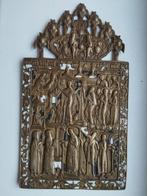 Icoon - Intercessie van de Maagd Maria - Brons, Emaille