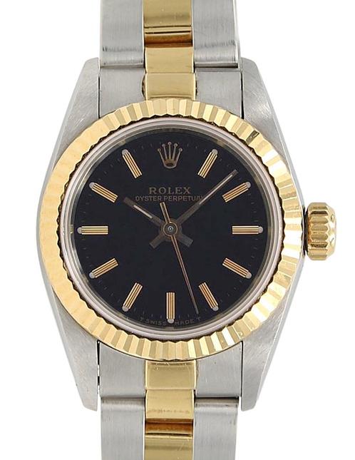 Rolex Oyster Perpetual Lady 26 67193 uit 1990, Sieraden, Tassen en Uiterlijk, Horloges | Dames, Polshorloge, Gebruikt, Rolex, Verzenden