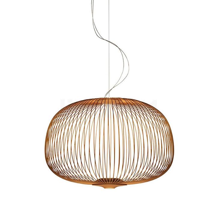 Foscarini Spokes 3 Sospensione LED, koper - MyLight, Huis en Inrichting, Lampen | Hanglampen, Nieuw, Verzenden