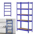 5-laags Metalen Opslagrek – Heavy Duty Stellingkast 875kg, Huis en Inrichting, Verzenden, Nieuw