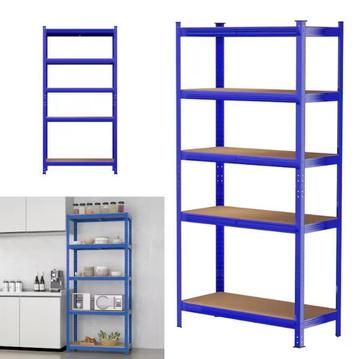 5-laags Metalen Opslagrek – Heavy Duty Stellingkast 875kg beschikbaar voor biedingen