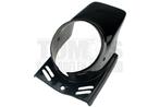 Koplampkap spoiler rond zwart 130mm, Ophalen of Verzenden, Nieuw