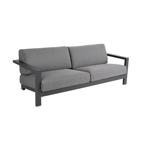 *WOONWINKEL* Brafab Amesdale 3-zits Tuinbank Antraciet Alu, Tuin en Terras, Tuinsets en Loungesets, Nieuw, Verzenden