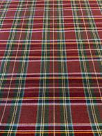 Exclusief Schots tartan stof, gekleurd in draad,