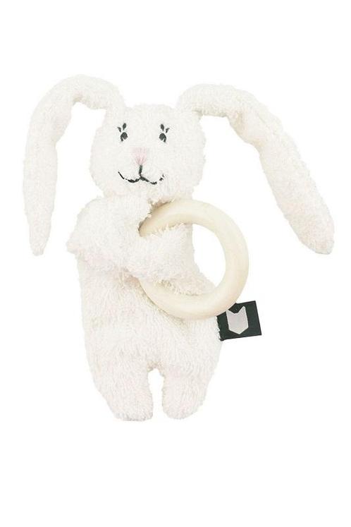Konijn met bijtring - maten: Hoogte: 16 cm, diameter, Kinderen en Baby's, Speelgoed | Overig, Nieuw, Verzenden
