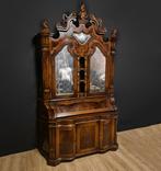 Hoog dressoir - Hout, Glas