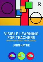 Visible Learning For Teachers 9780415690157 John Hattie, Boeken, Verzenden, Gelezen, John Hattie