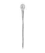 Zilveren Stopnaald ketting hanger, Verzenden, Nieuw