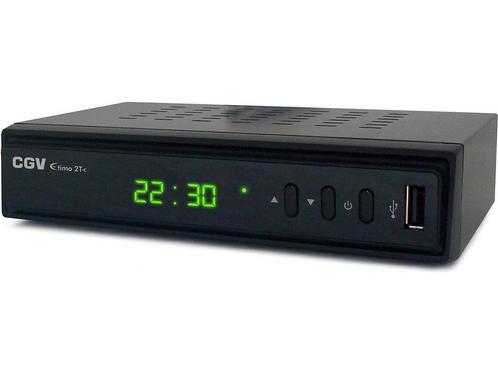 CGV etimo 2T-C DVB-T Ontvanger/Recorder (DVB-T) Zwart, Huis en Inrichting, Woonaccessoires | Overige, Zo goed als nieuw, Verzenden