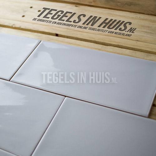 Wandtegel artic handvormlook 10x20cm licht grijs wandtegel, Doe-het-zelf en Verbouw, Tegels, Wandtegels, Nieuw, 10 m² of meer