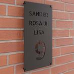 RVS NAAMBORDEN, Tuin en Terras, Tuinwanddecoratie, Verzenden, Nieuw