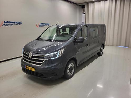 Renault Trafic 2.0dCi 150pk L2/H1 Dubbele Cabine Euro 6!, Auto's, Bestelauto's, Onderhoudsboekje, Lease, Handgeschakeld, Overige kleuren