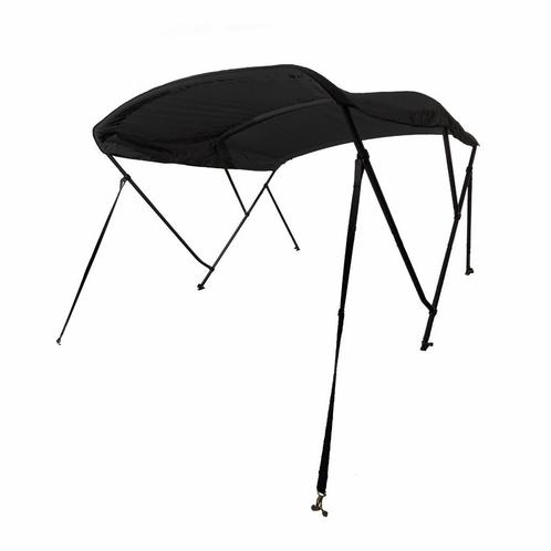 Navishade Biminitop 3 Boog 117 cm Black Edition Zwart Doek-B, Watersport en Boten, Accessoires en Onderhoud, Nieuw, Ophalen of Verzenden