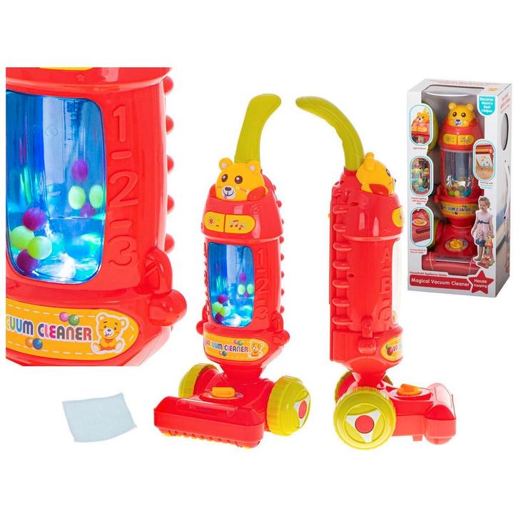 Ikonka Interactieve Kinderstofzuiger 46 cm –, Kinderen en Baby's, Speelgoed | Poppen, Ophalen of Verzenden