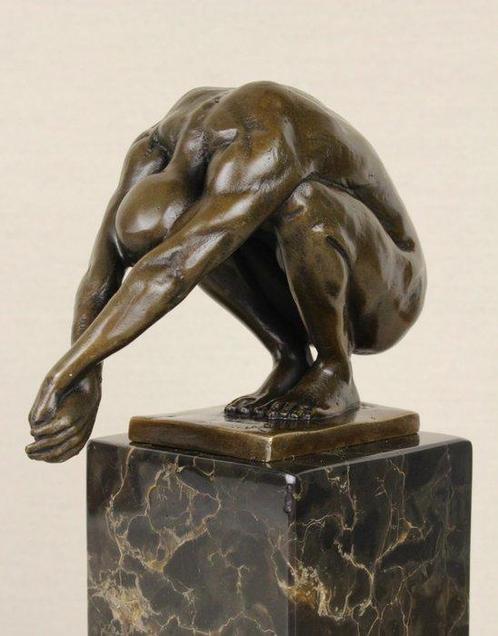 Milo (1910-1978) - sculptuur, The Dive -3,8 kg - 24 cm -, Antiek en Kunst, Curiosa en Brocante