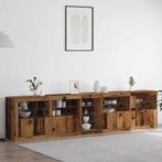 vidaXL Dressoir Oud hout 283 x 37 x 67 cm Bewerkt hout, Verzenden, Nieuw, Overige houtsoorten, Minder dan 50 cm