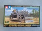 Tamiya 32565 Komatsu G40 Bulldozer 1:48, Hobby en Vrije tijd, Modelbouw | Auto's en Voertuigen, Nieuw, Tamiya, Verzenden