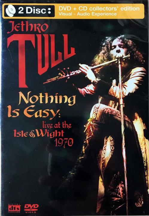 cd - Jethro Tull - Nothing Is Easy: Live At The Isle Of W..., Cd's en Dvd's, Cd's | Overige Cd's, Zo goed als nieuw, Verzenden