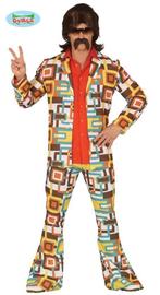 Jaren 70 hippie kostuum, Verzenden, Nieuw, Feestartikel