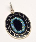 Zonder Minimumprijs - Hanger Zilver, Enamel - Art Nouveau