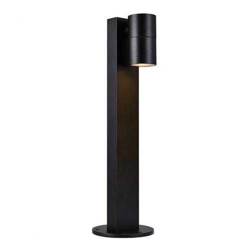 Zwarte buitenlamp modern, Tin, IP44, Tuin en Terras, Buitenverlichting, Staande lamp, Nieuw, Glas, Ophalen of Verzenden