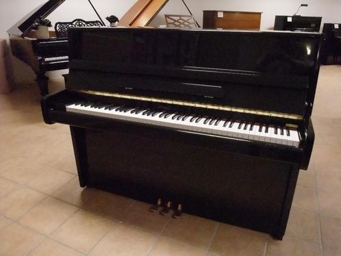 Ritmüller piano - 113 cm hoog - gebruikt, Direct Leverbaar, Muziek en Instrumenten, Piano's, Piano, Zwart, Gebruikt, Hoogglans