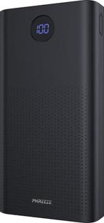 Phreeze Powerbank 30000 mAh - Zwart, Verzenden, Nieuw