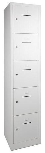 Lockers B keuze Lockerkast 5-deurs 190x41x45cm Wit B-keuze, Ophalen of Verzenden, Nieuw in verpakking