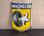 Michelin - Emaille bord - Vintage emaille Michelin bord –