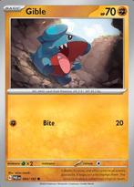 Gible 094/182 reverse holo Paradox Rift, Hobby en Vrije tijd, Verzamelkaartspellen | Pokémon, Ophalen of Verzenden, Nieuw, Losse kaart