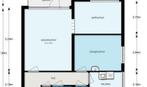 Te Huur 2 Kamer Appartement Zuidervaart In Zaandam, Huizen en Kamers, Direct bij eigenaar, Noord-Holland, Zaandam, Appartement