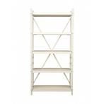 *WOONWINKEL* Dutchbone Iron Beige Stellingkast Verstelbare P, Huis en Inrichting, Verzenden, Nieuw