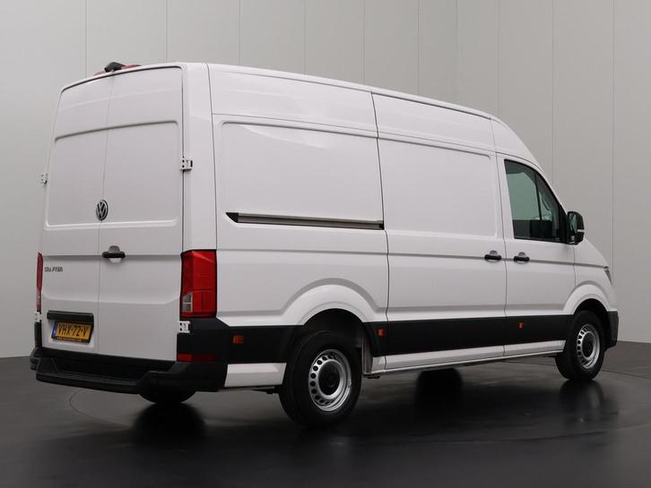 Volkswagen Crafter Bestelbus L3 H3 2021 Diesel, Auto's, Volkswagen, Dealer onderhouden, Te koop, Zwart, Handgeschakeld, Financial lease