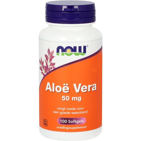 NOW Aloë Vera 50 mg 100 softgels, Diversen, Levensmiddelen, Verzenden