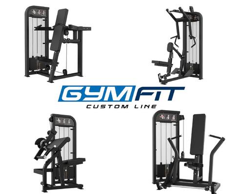 Gymfit Custom-Line Krachtset | 4 Apparaten | Complete set |, Sport en Fitness, Fitnessapparatuur, Overige typen, Nieuw, Verzenden