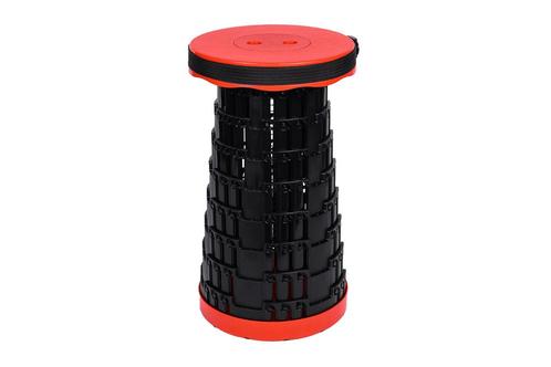 Alora Opvouwbare Kruk Extra Strong - Rood - Telescopische, Huis en Inrichting, Keuken | Keukenbenodigdheden, Nieuw