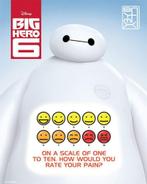 Poster Big Hero 6 Rate Your Pain 40x50cm, Verzenden, Nieuw, A1 t/m A3