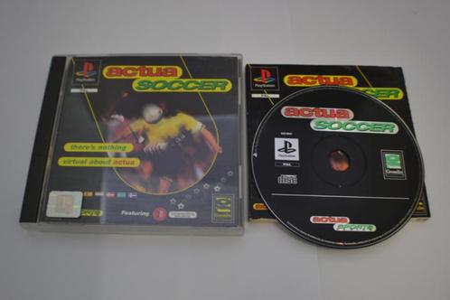 Actua Soccer (PS1 PAL), Spelcomputers en Games, Games | Sony PlayStation 1, Zo goed als nieuw, Verzenden