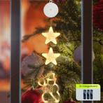 Kerstverlichting Raam Sneeuwpop - 82cm - Inclusief, Verzenden, Nieuw