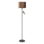 Vloerlamp LED Trend 160cm Zwart Brons  E27 (Grote Fitting), Huis en Inrichting, Lampen | Vloerlampen, Ophalen of Verzenden, Nieuw